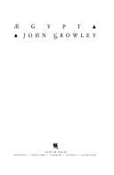 Cover of Aegypt (The Solitudes)